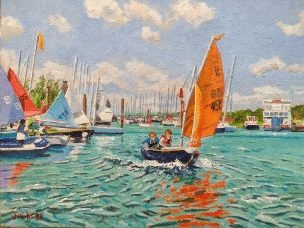 Sailing at Royal Lymington Yacht Club